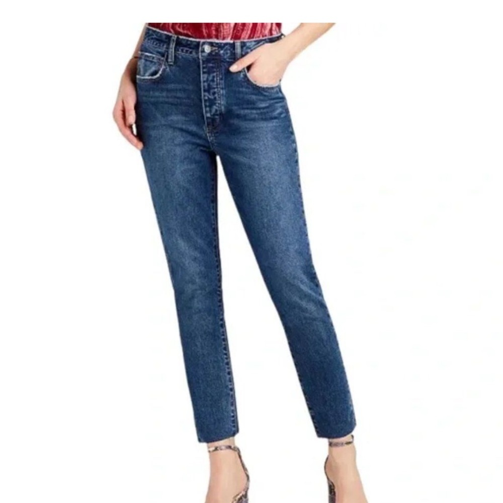 Sam Edelman The Stiletto Straight High Rise Ankle Jeans Size 0/2 (25/26)